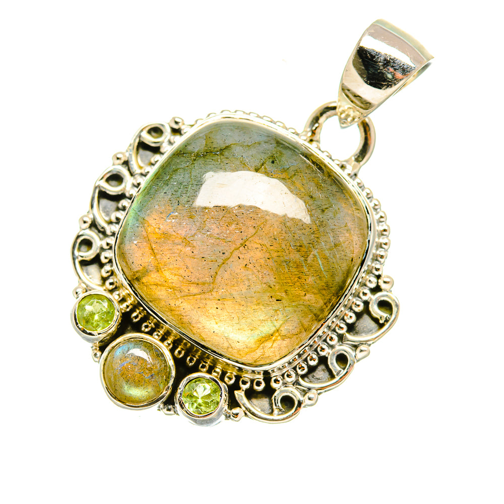 Labradorite Pendants handcrafted by Ana Silver Co - PD6157