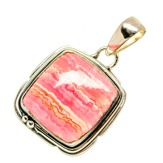 Rhodochrosite Pendants handcrafted by Ana Silver Co - PD6174