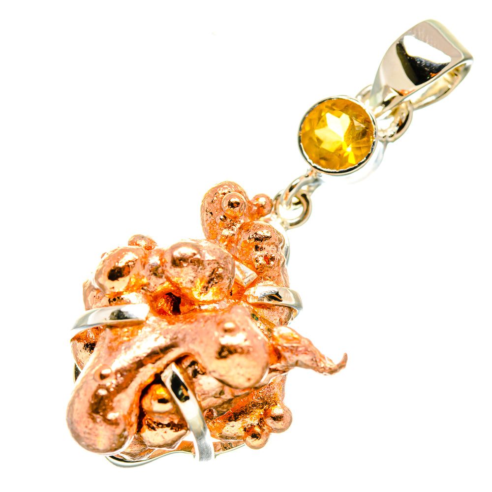 Splash Copper Pendants handcrafted by Ana Silver Co - PD6226