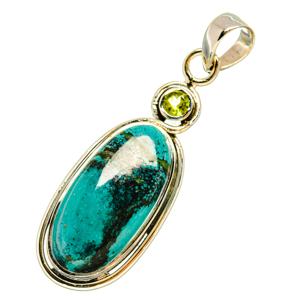 Shattuckite Pendants handcrafted by Ana Silver Co - PD6292