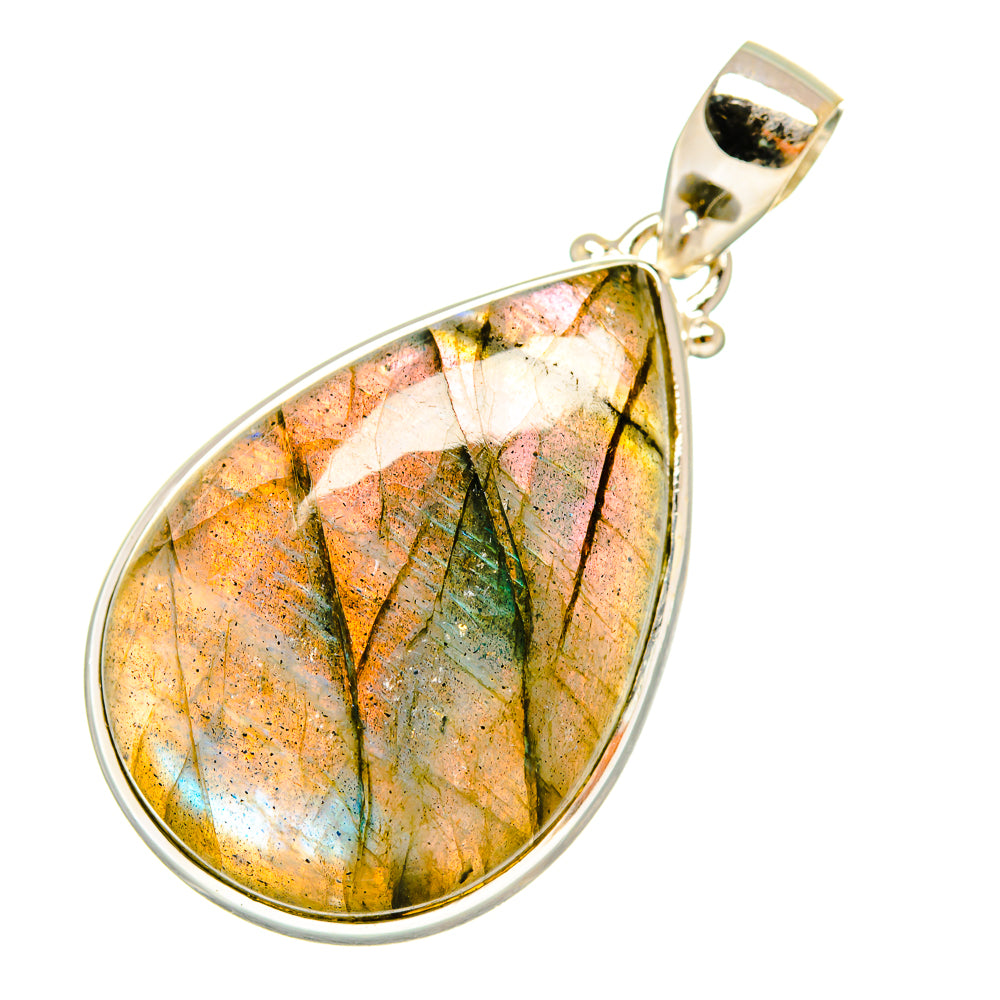 Labradorite Pendants handcrafted by Ana Silver Co - PD6321
