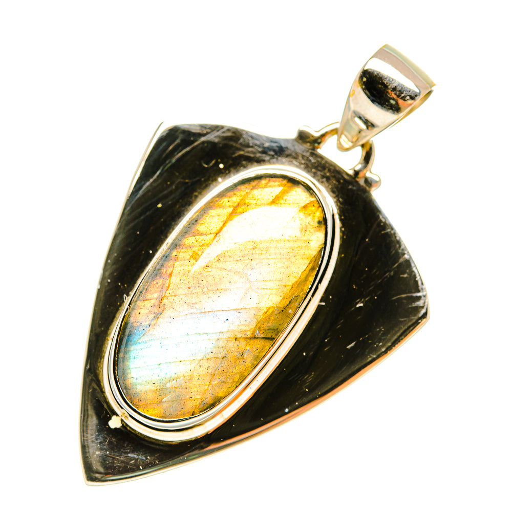 Labradorite Pendants handcrafted by Ana Silver Co - PD6333