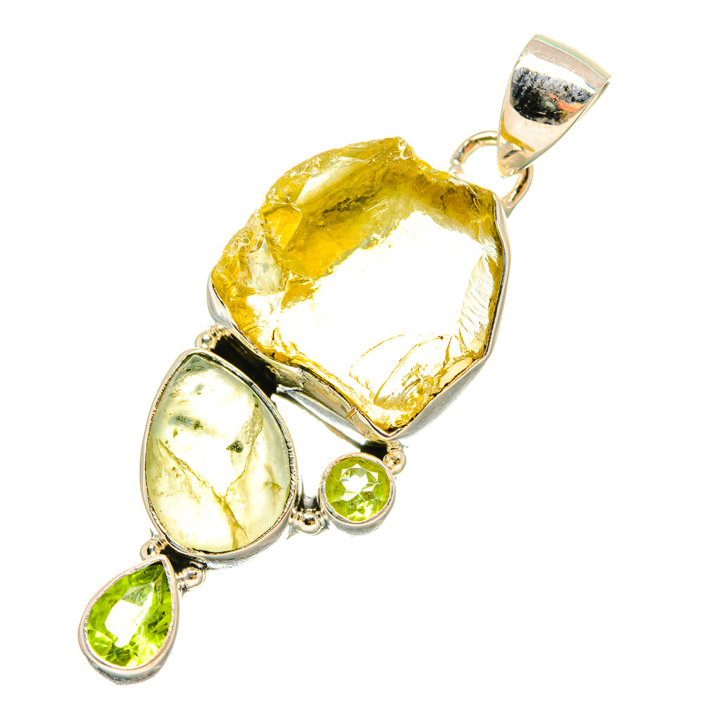 Citrine Pendants handcrafted by Ana Silver Co - PD6440