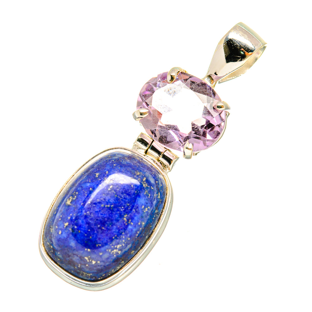 Lapis Lazuli Pendants handcrafted by Ana Silver Co - PD6451