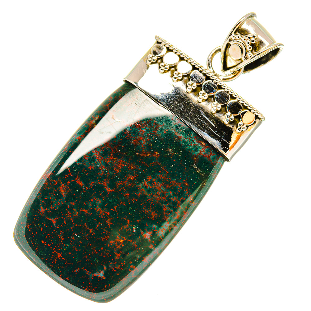 Bloodstone Pendants handcrafted by Ana Silver Co - PD6460
