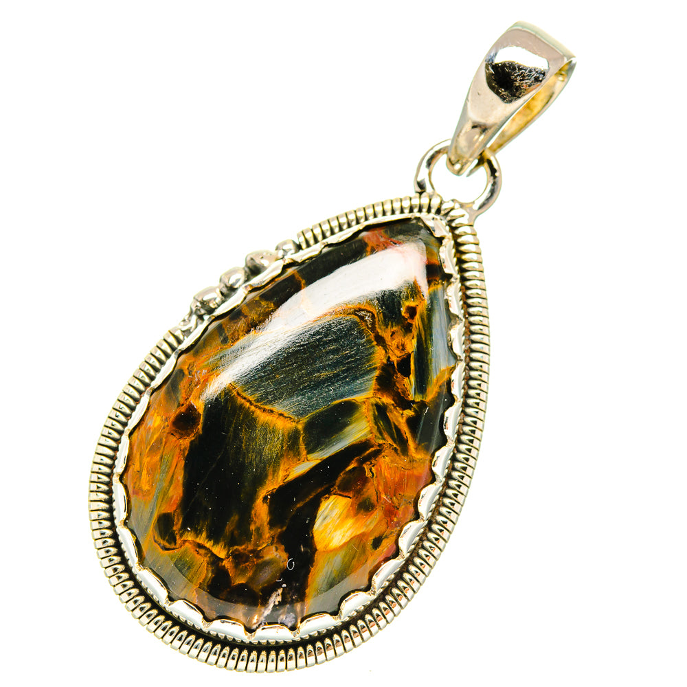 Pietersite Pendants handcrafted by Ana Silver Co - PD6487