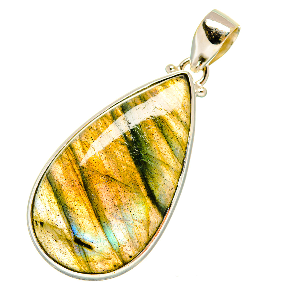 Labradorite Pendants handcrafted by Ana Silver Co - PD6522
