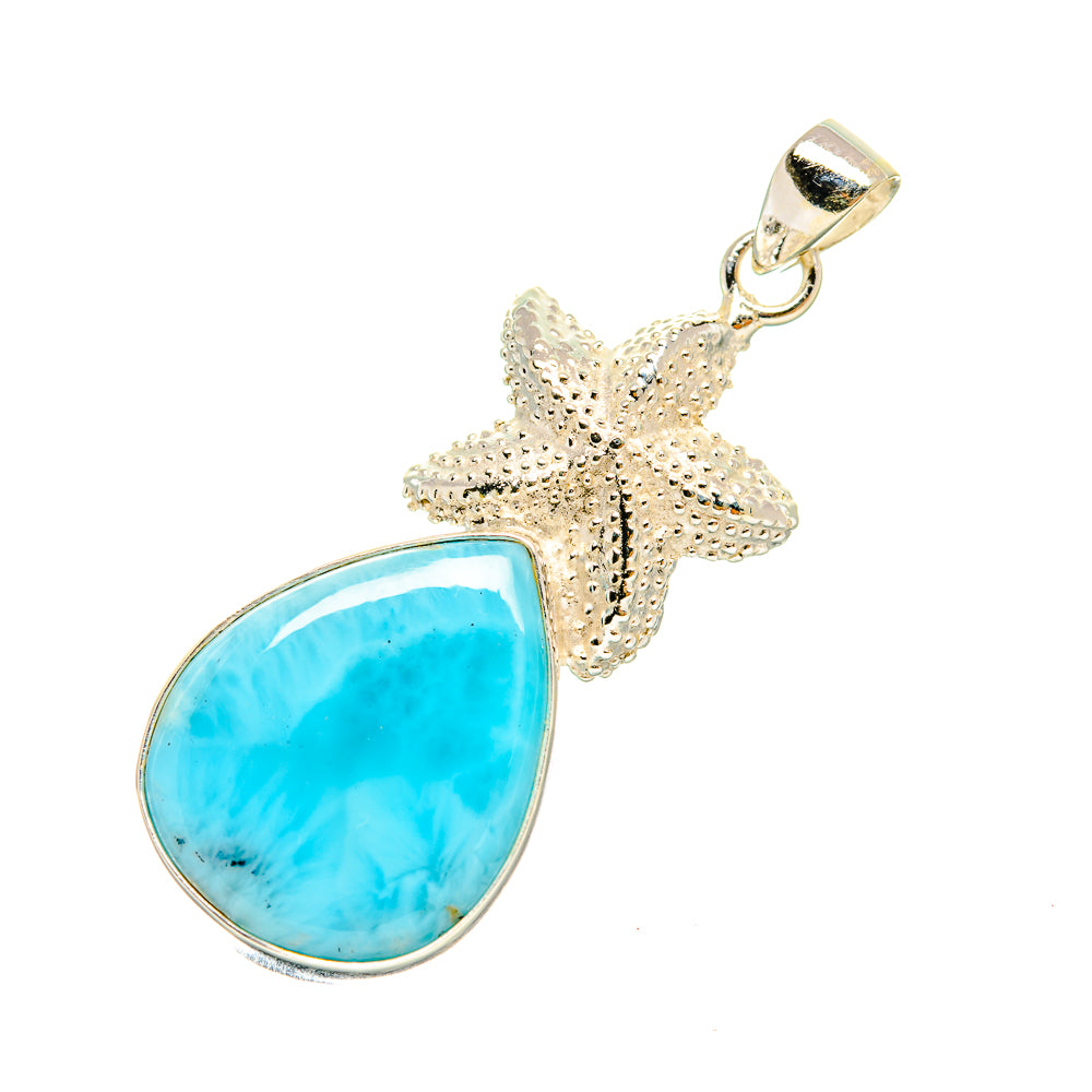Larimar Pendants handcrafted by Ana Silver Co - PD6534