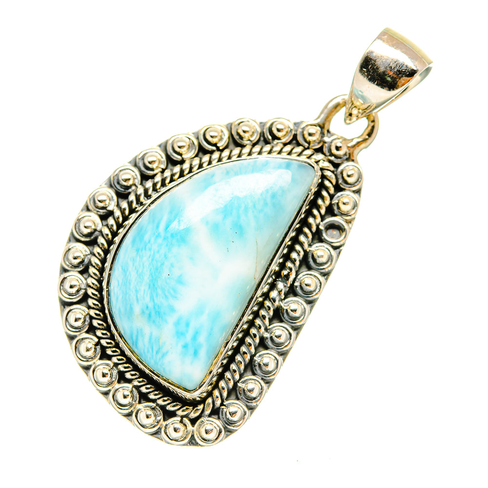 Larimar Pendants handcrafted by Ana Silver Co - PD6540
