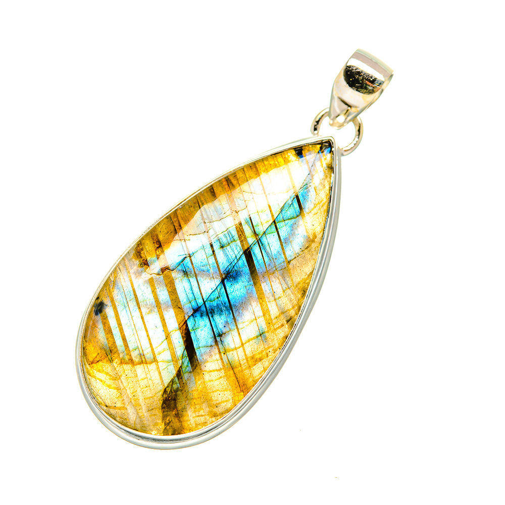 Labradorite Pendants handcrafted by Ana Silver Co - PD6547