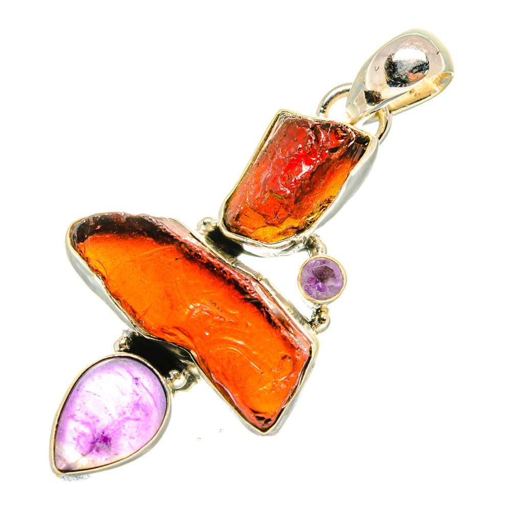 Garnet Pendants handcrafted by Ana Silver Co - PD6588