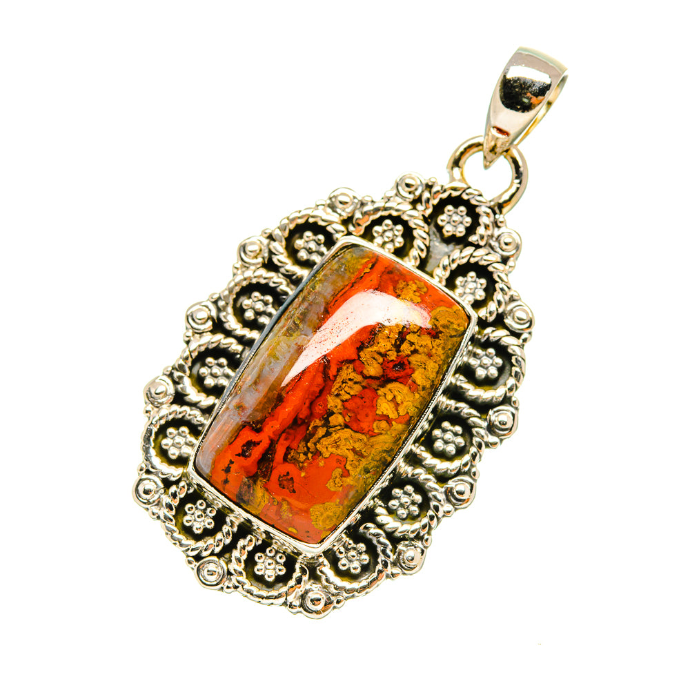 Red Jasper Pendants handcrafted by Ana Silver Co - PD6634