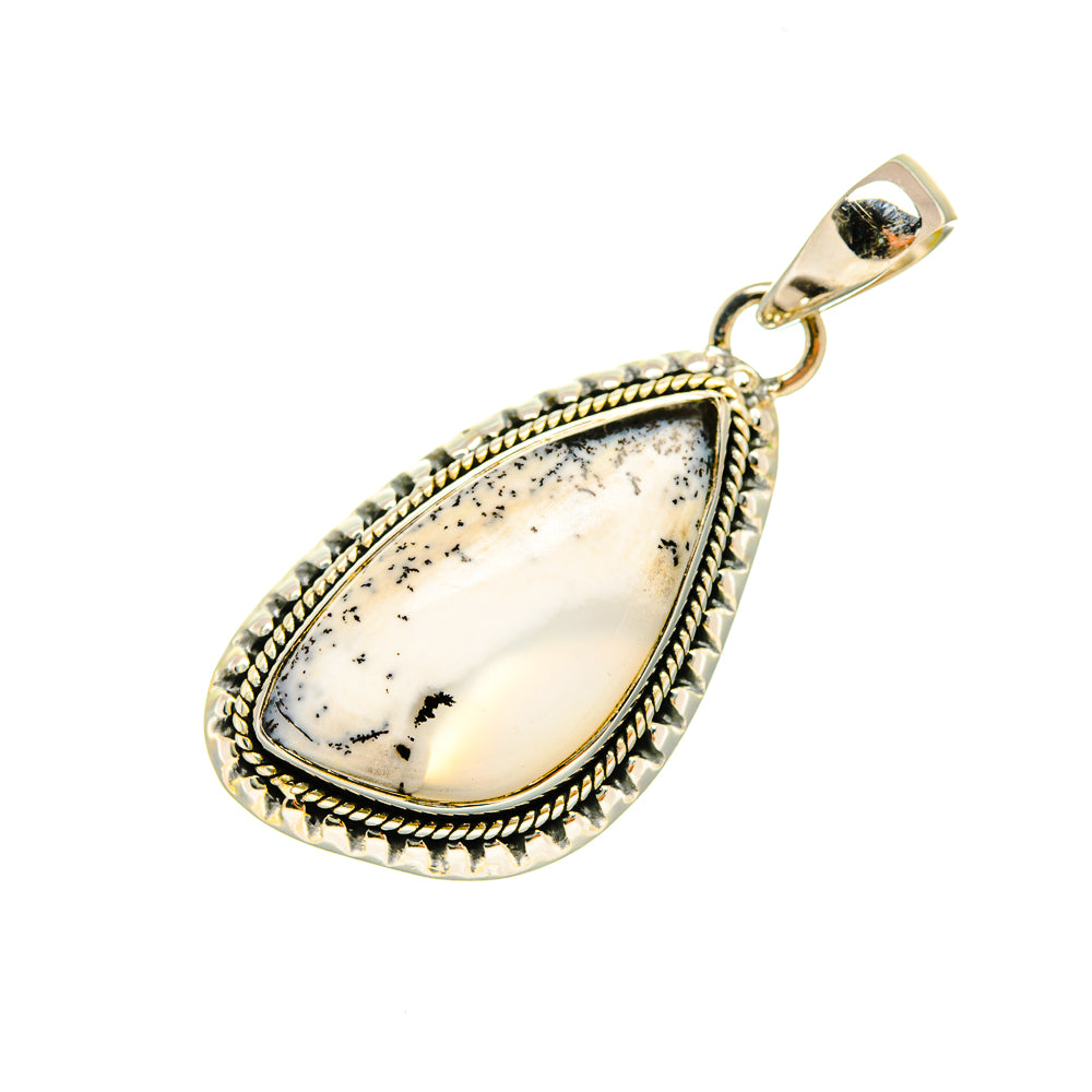 Dendritic Opal Pendants handcrafted by Ana Silver Co - PD6666