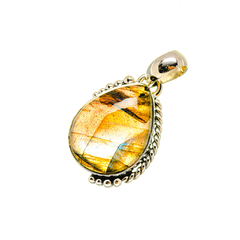 Labradorite Pendants handcrafted by Ana Silver Co - PD6677