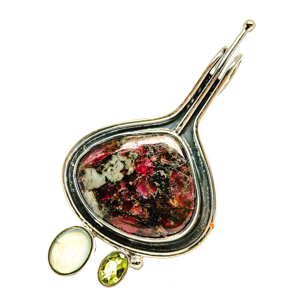 Russian Eudialyte Pendants handcrafted by Ana Silver Co - PD6709