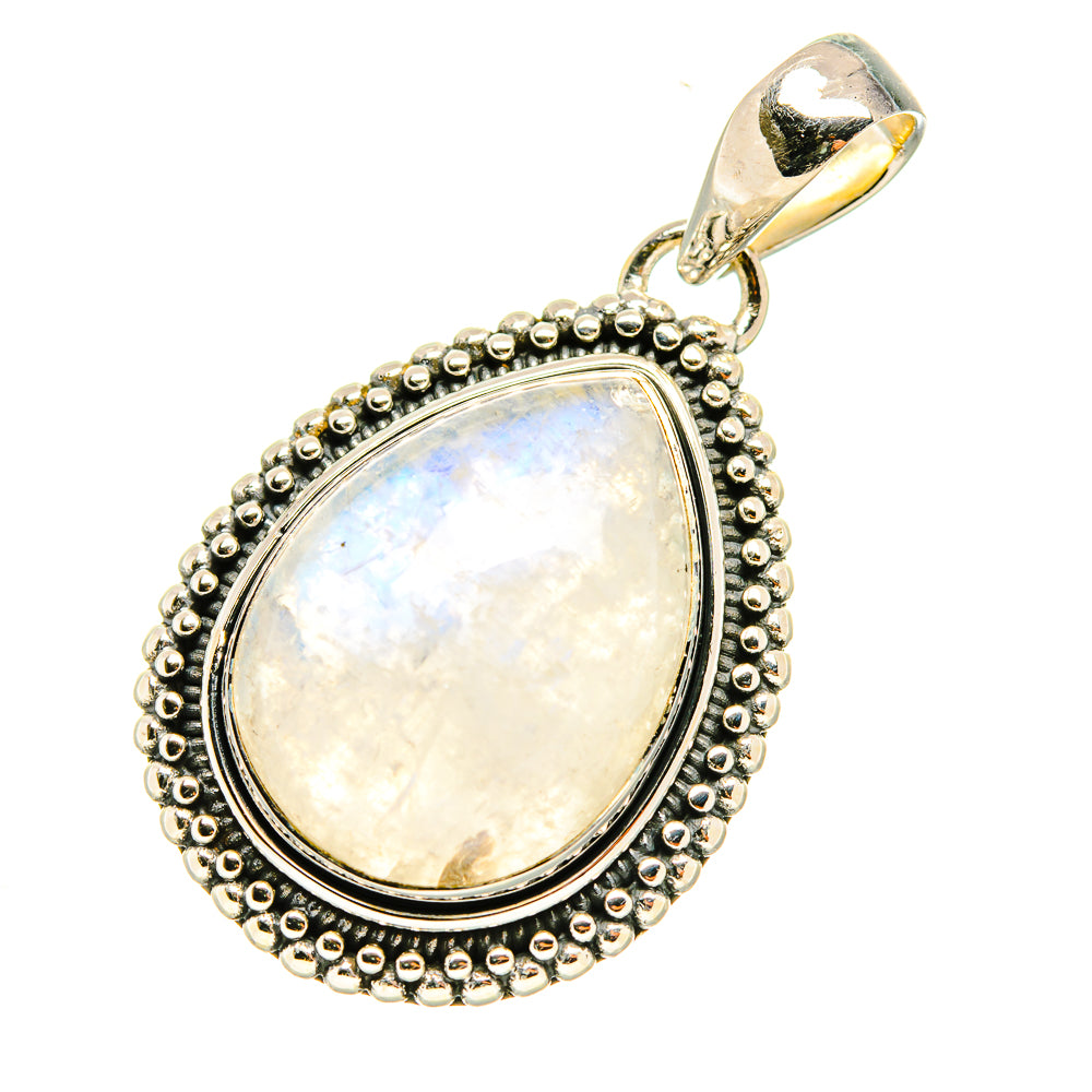 Rainbow Moonstone Pendants handcrafted by Ana Silver Co - PD6731