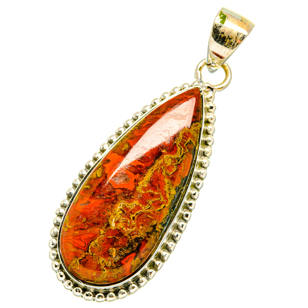 Moroccan Agate Pendants handcrafted by Ana Silver Co - PD6760