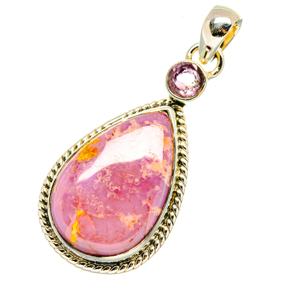 Phosphosiderite Pendants handcrafted by Ana Silver Co - PD6762