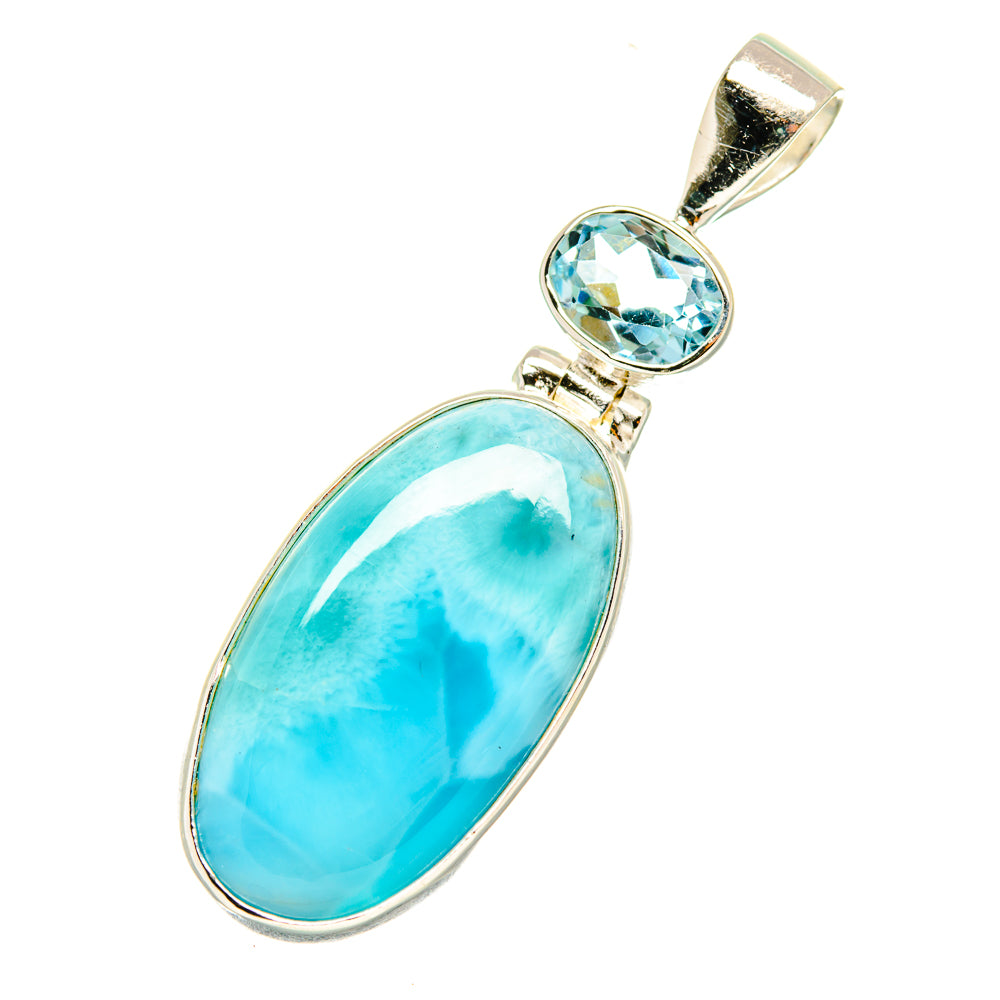Larimar Pendants handcrafted by Ana Silver Co - PD6782