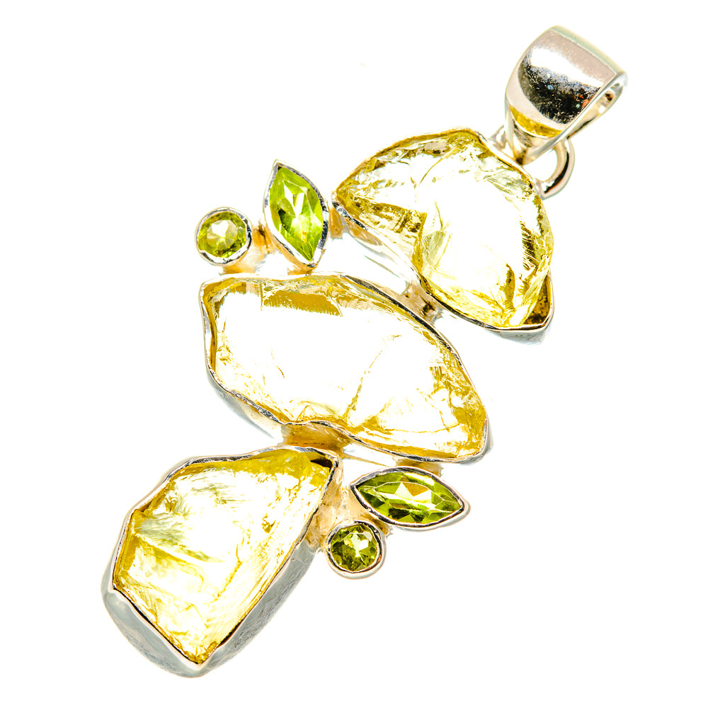 Citrine Pendants handcrafted by Ana Silver Co - PD6825