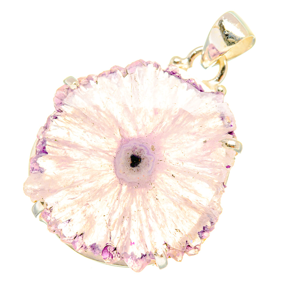 Amethyst Stalactite Pendants handcrafted by Ana Silver Co - PD6875