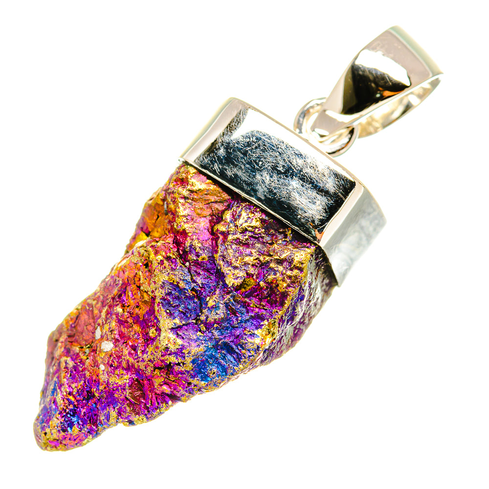 Titanium Druzy Pendants handcrafted by Ana Silver Co - PD6919