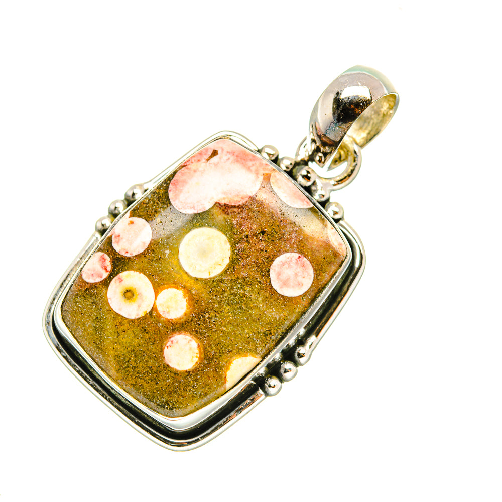 Ocean Jasper Pendants handcrafted by Ana Silver Co - PD6958