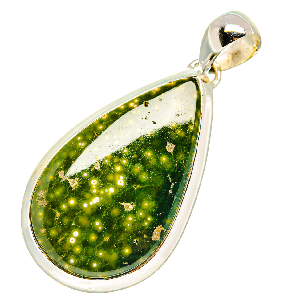 Ocean Jasper Pendants handcrafted by Ana Silver Co - PD7012