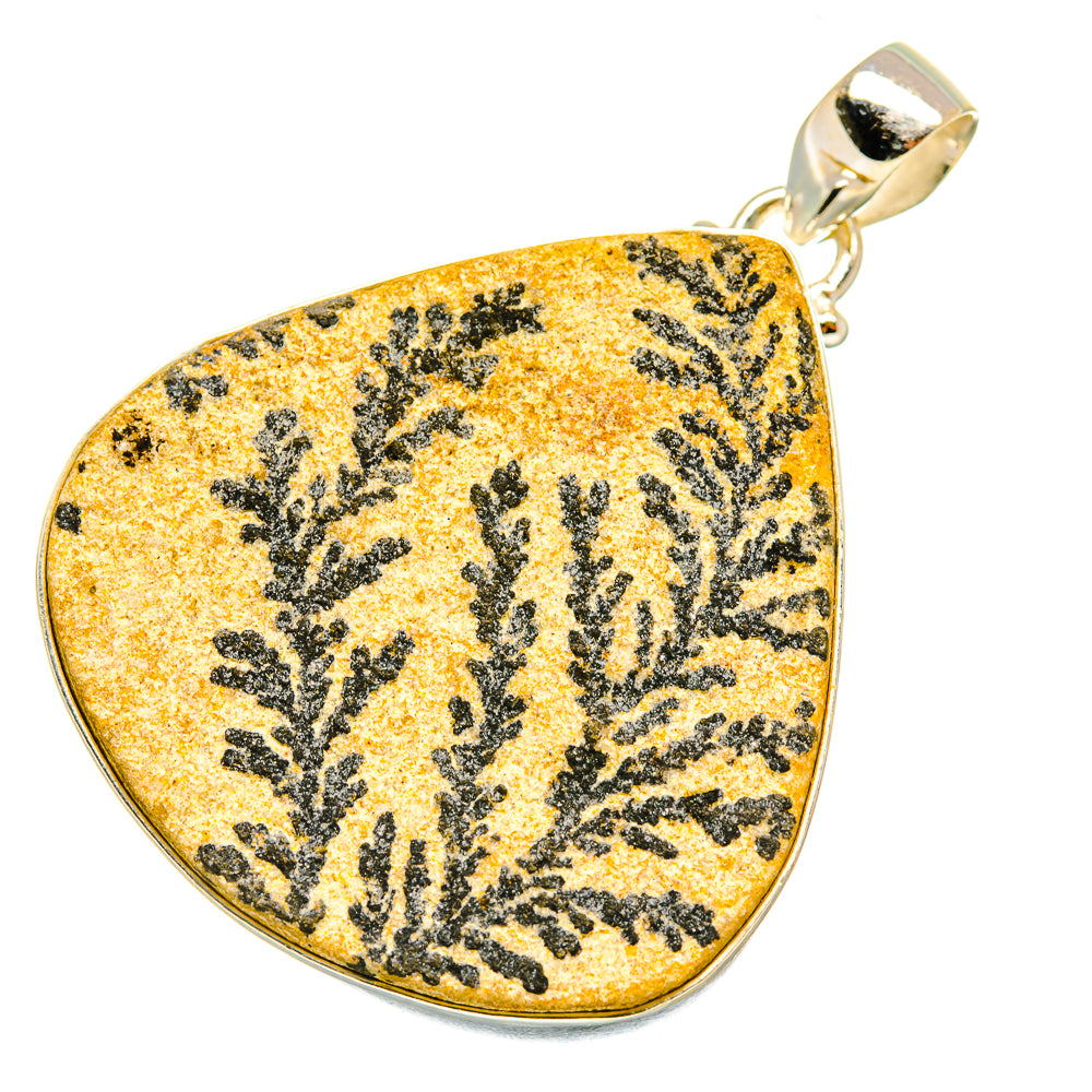 Germany Psilomelane Dendrite Pendants handcrafted by Ana Silver Co - PD7096