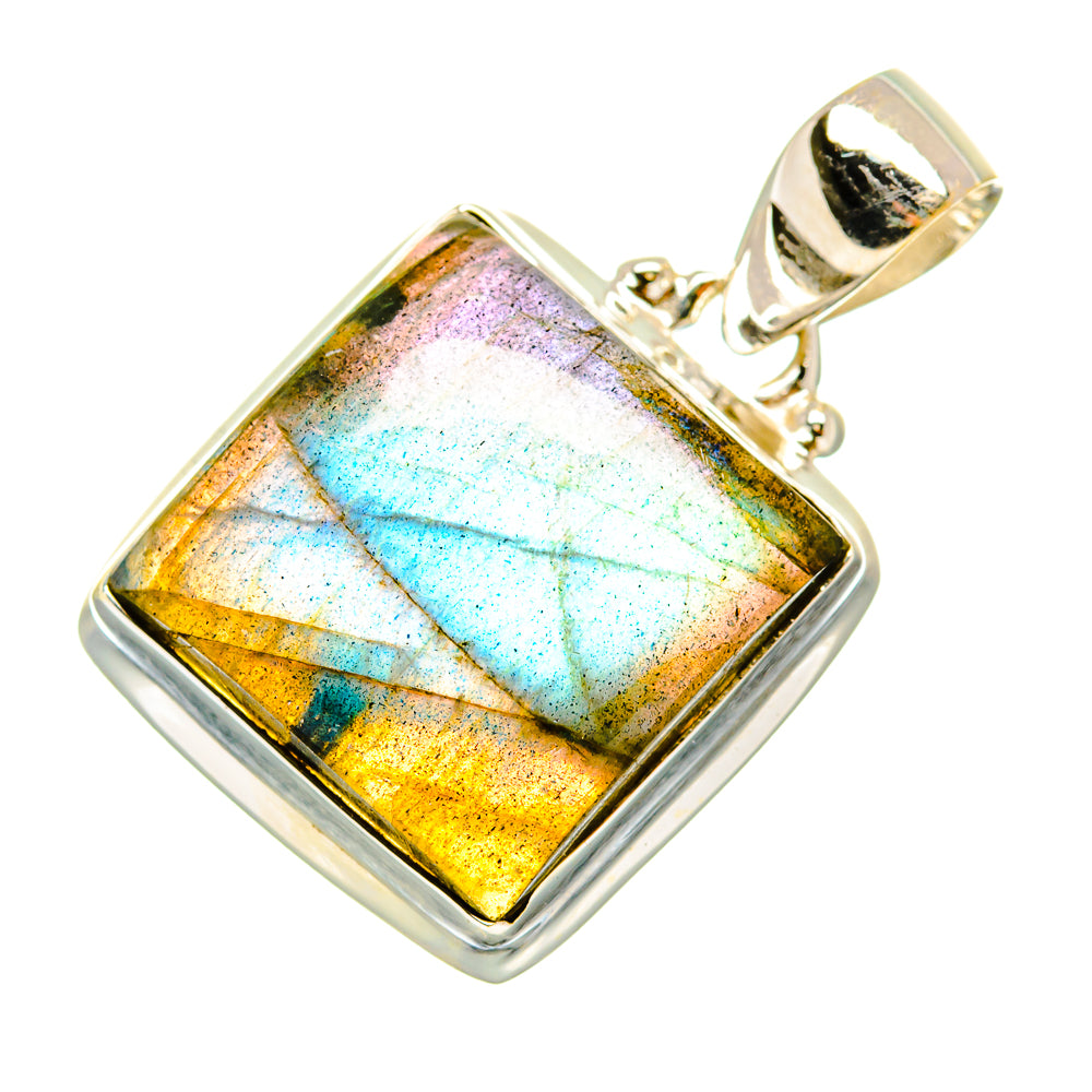 Labradorite Pendants handcrafted by Ana Silver Co - PD7153
