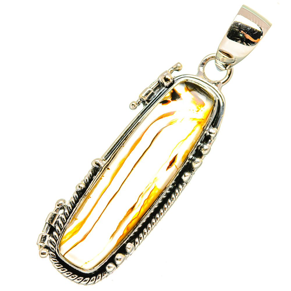 Montana Agate Pendants handcrafted by Ana Silver Co - PD7177