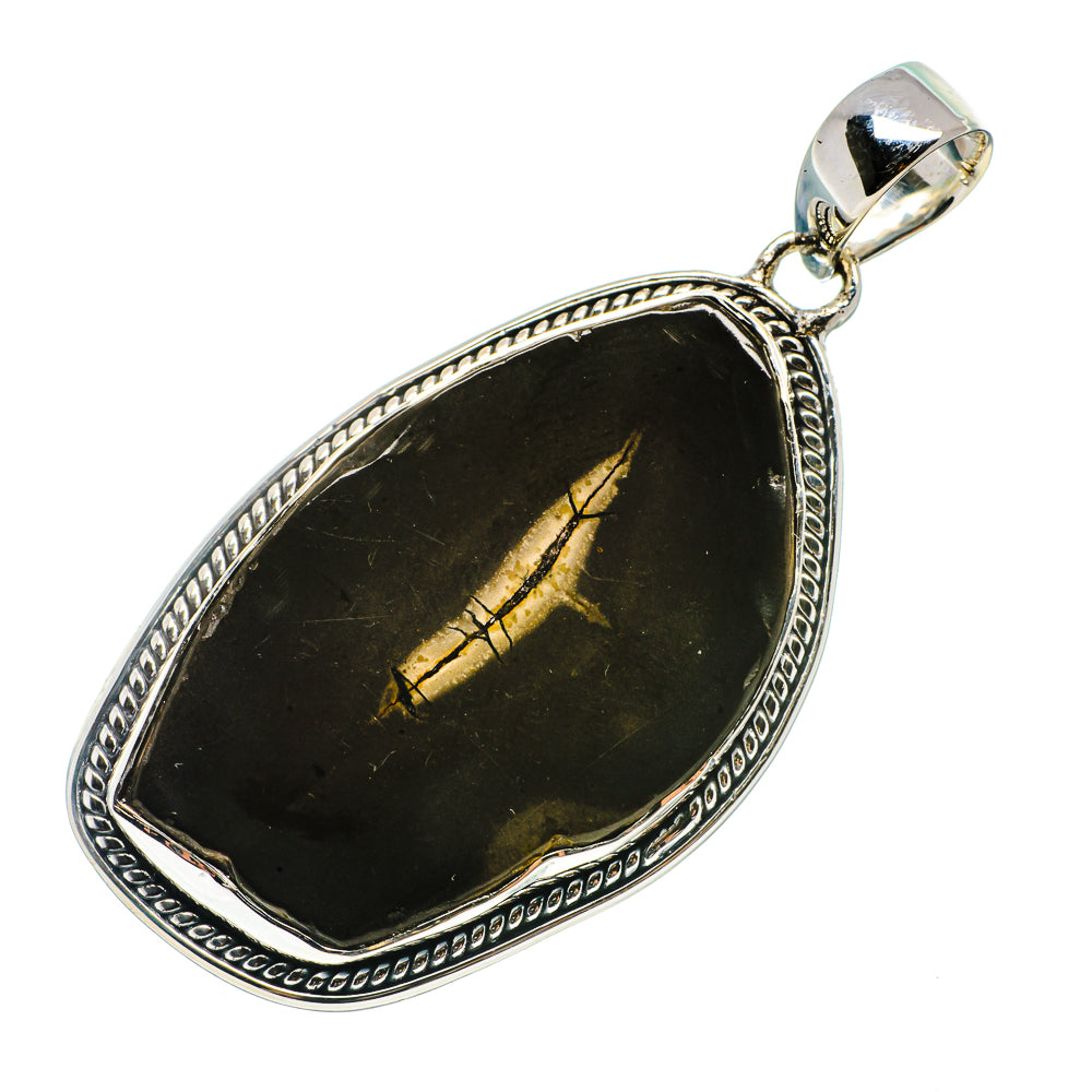 Septarian Geode Pendants handcrafted by Ana Silver Co - PD719483