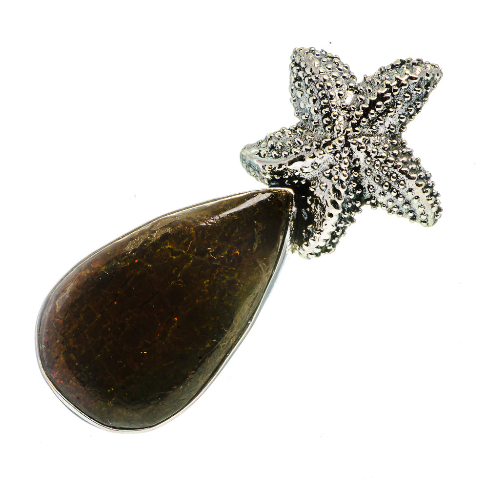 Ammolite Pendants handcrafted by Ana Silver Co - PD723074