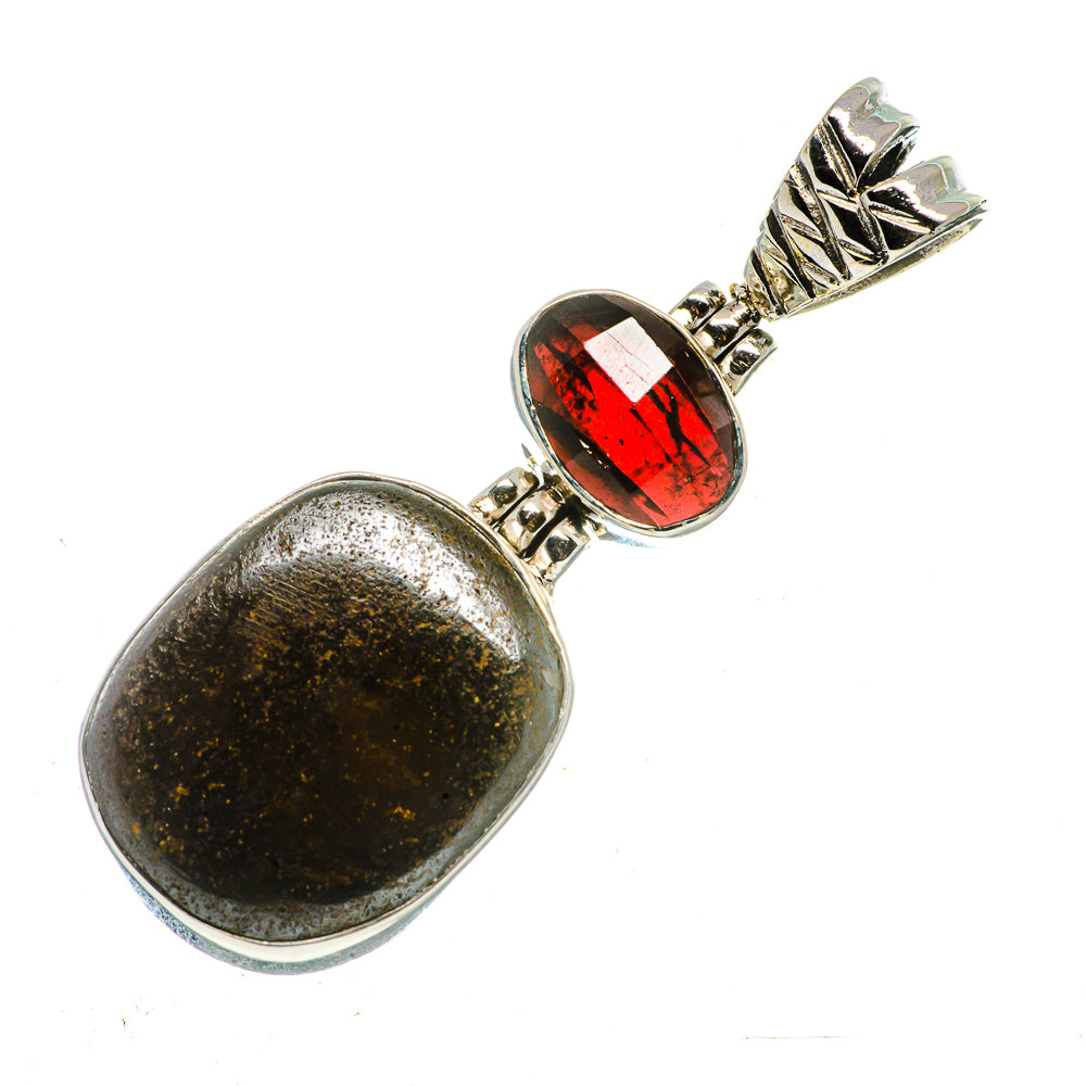 Boulder Opal Pendants handcrafted by Ana Silver Co - PD724933