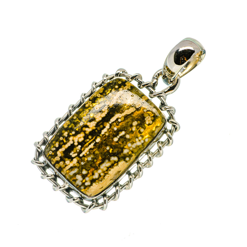 Ocean Jasper Pendants handcrafted by Ana Silver Co - PD727550