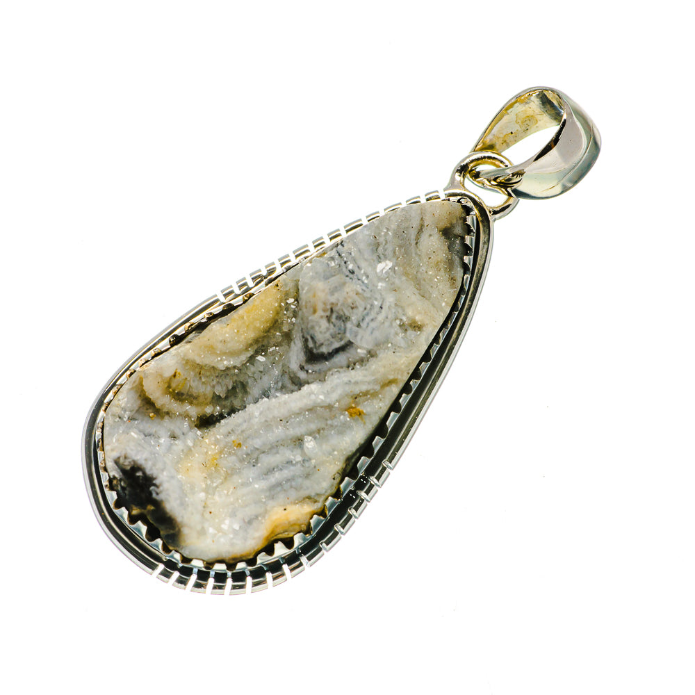 Desert Druzy Pendants handcrafted by Ana Silver Co - PD727822