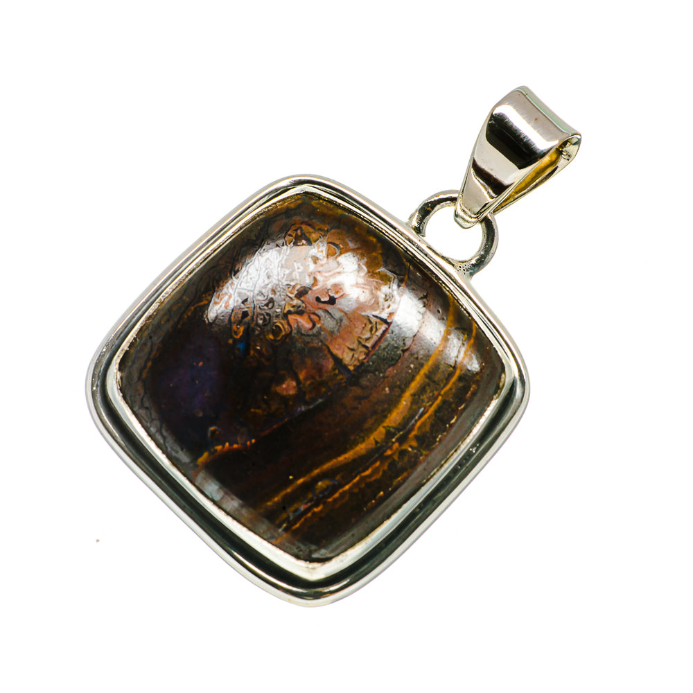 Boulder Opal Pendants handcrafted by Ana Silver Co - PD728643