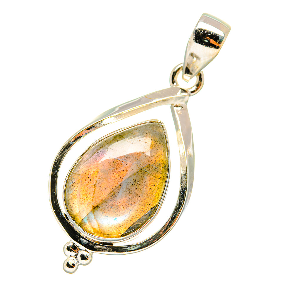 Labradorite Pendants handcrafted by Ana Silver Co - PD7305