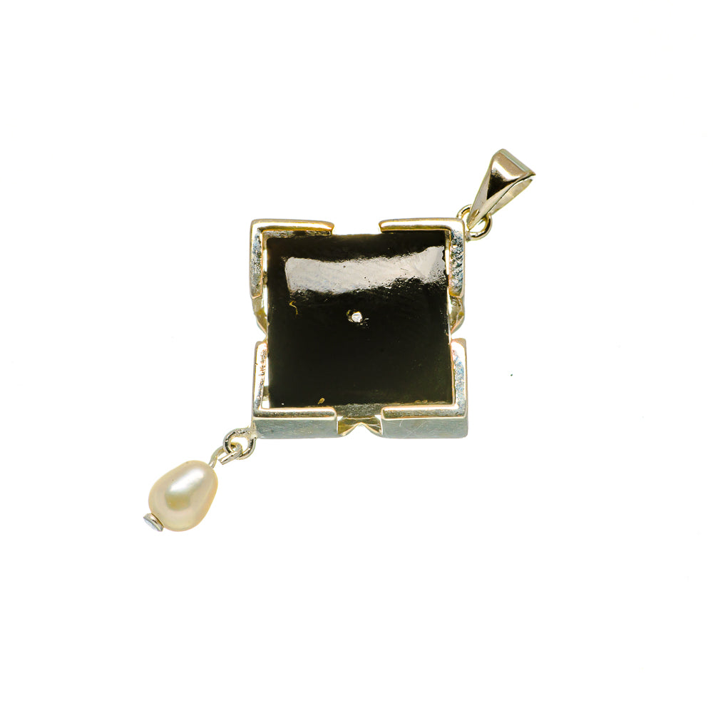 Black Onyx Pendants handcrafted by Ana Silver Co - PD730717