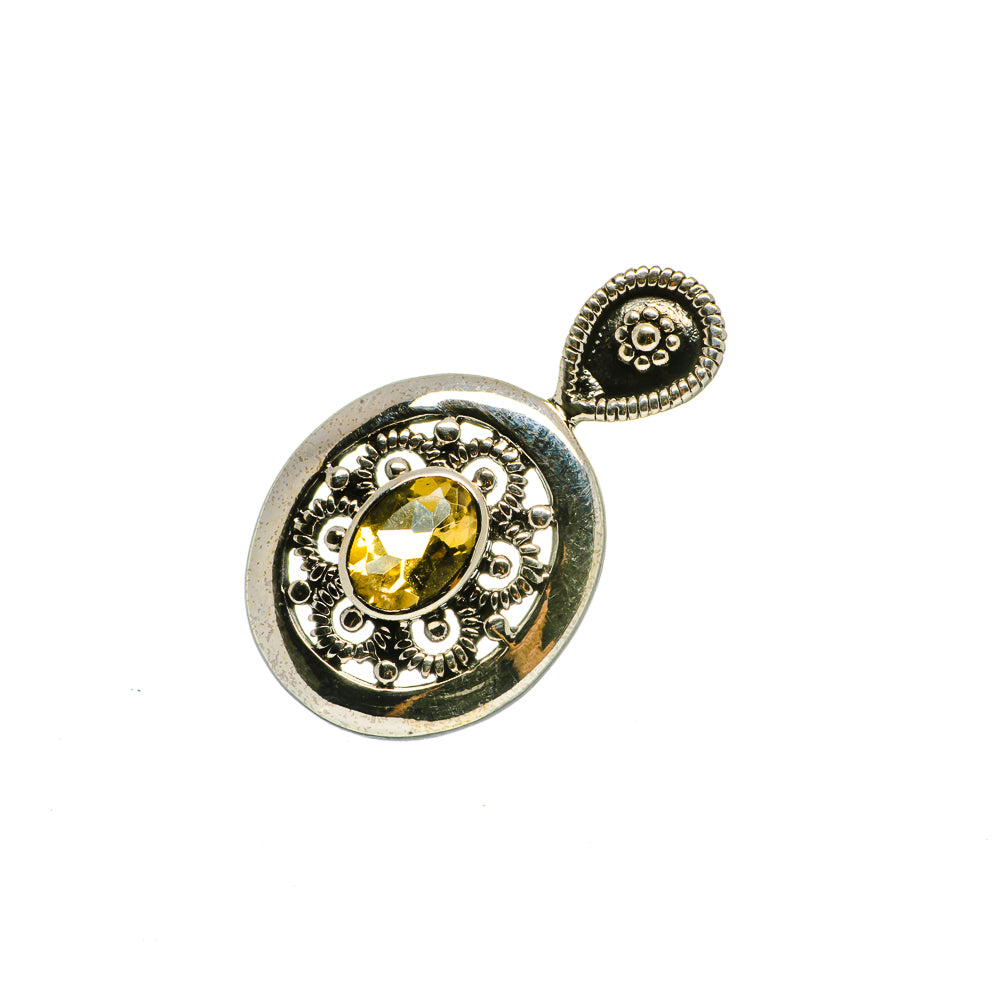 Citrine Pendants handcrafted by Ana Silver Co - PD731908