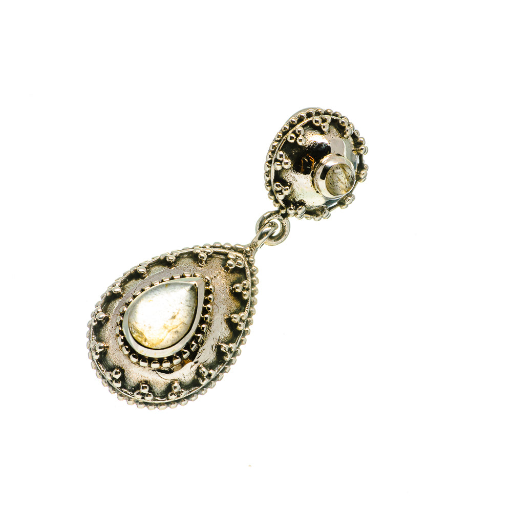 Rainbow Moonstone Pendants handcrafted by Ana Silver Co - PD732024