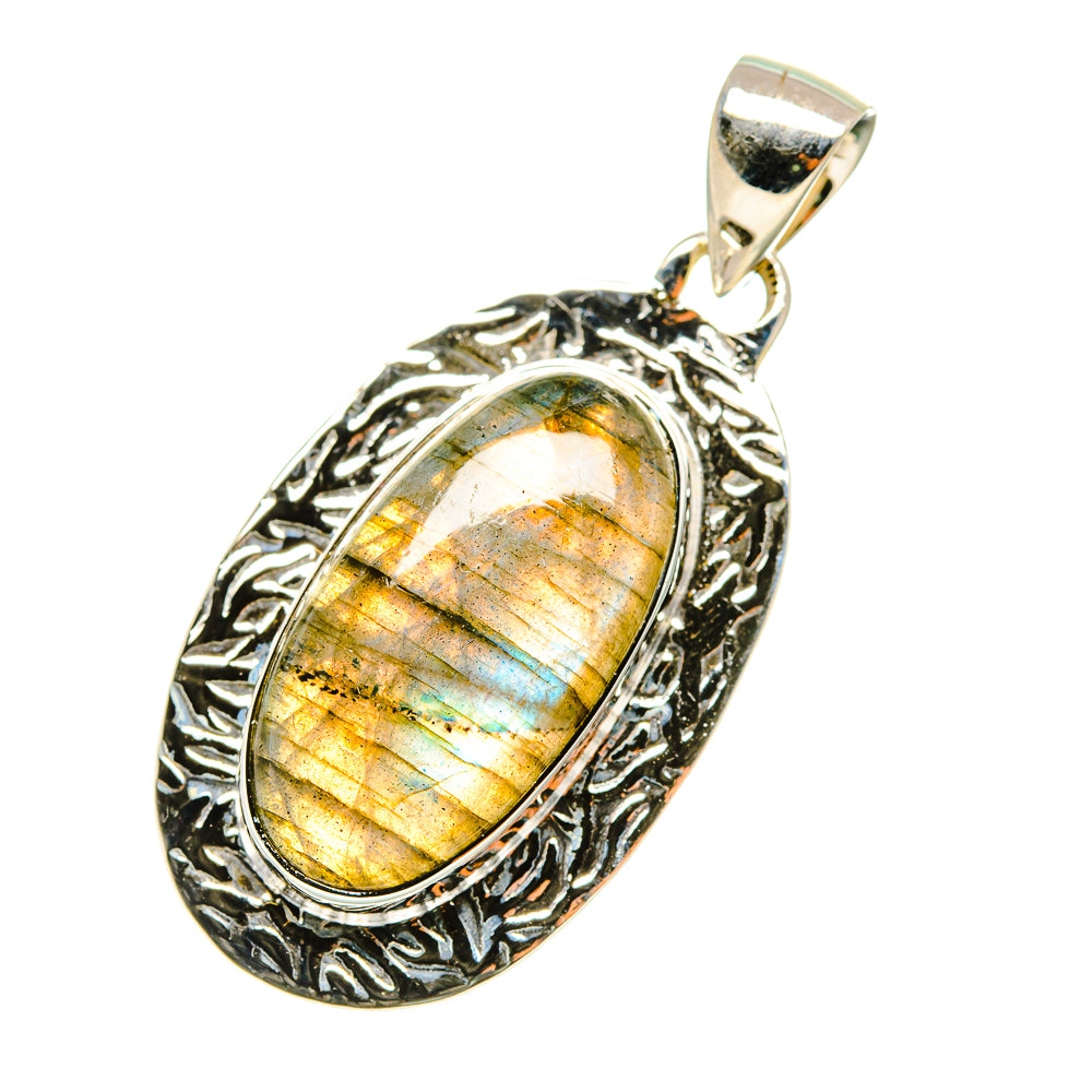 Labradorite Pendants handcrafted by Ana Silver Co - PD7321