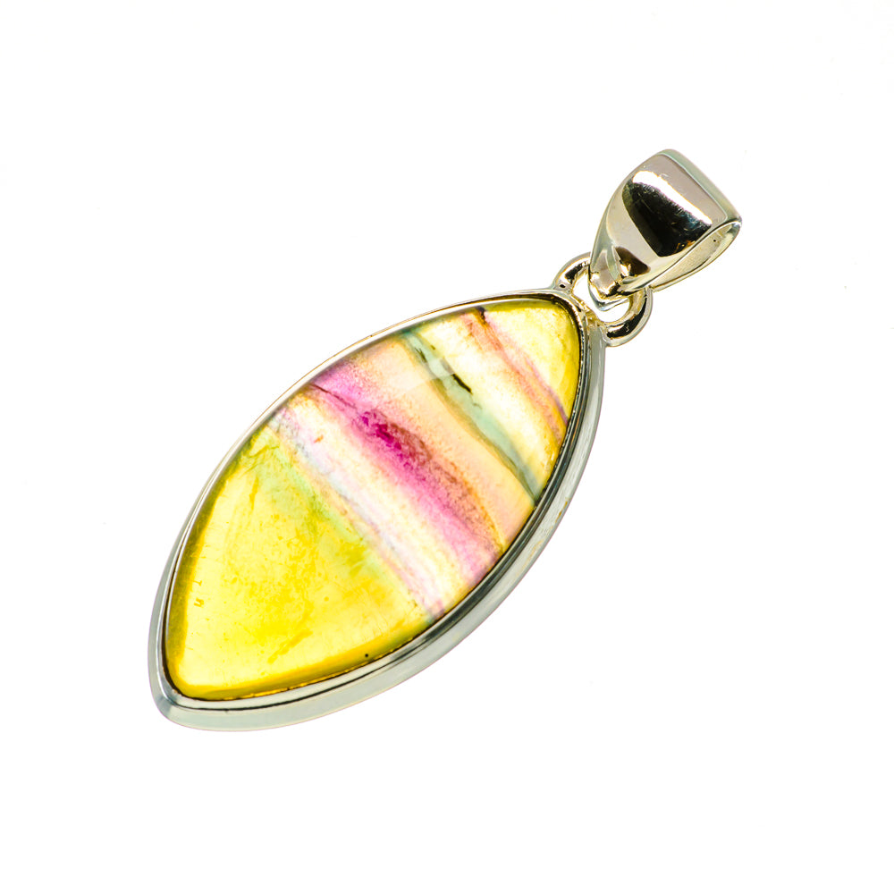 Fluorite Pendants handcrafted by Ana Silver Co - PD732413
