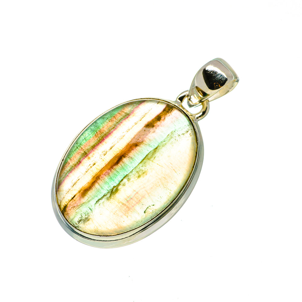 Green Fluorite Pendants handcrafted by Ana Silver Co - PD732657
