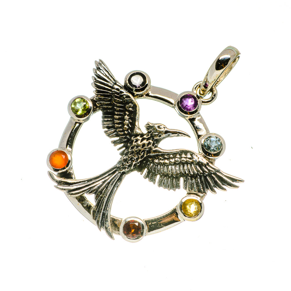 Multi-Stone Chakra Pendants handcrafted by Ana Silver Co - PD732669