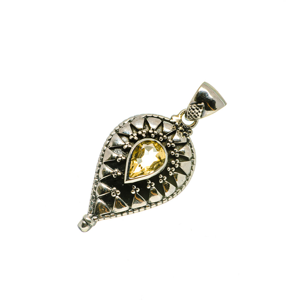 Citrine Pendants handcrafted by Ana Silver Co - PD732685