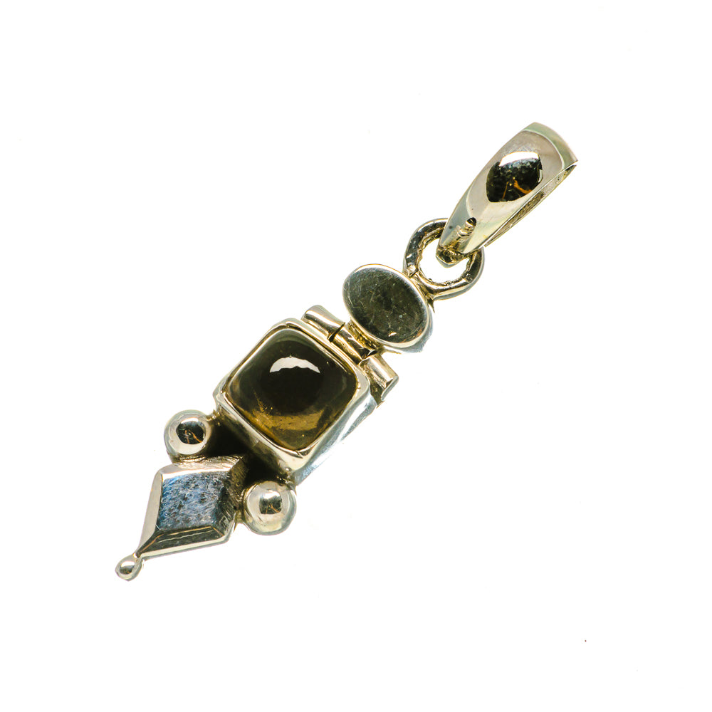 Smoky Quartz Pendants handcrafted by Ana Silver Co - PD732701