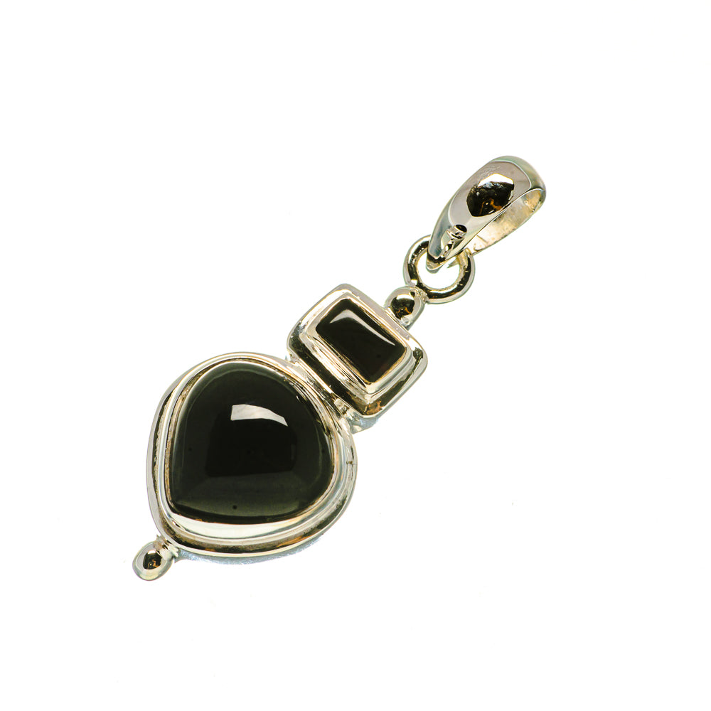 Black Onyx Pendants handcrafted by Ana Silver Co - PD732704