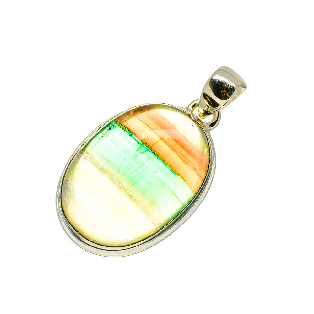 Green Fluorite Pendants handcrafted by Ana Silver Co - PD732760