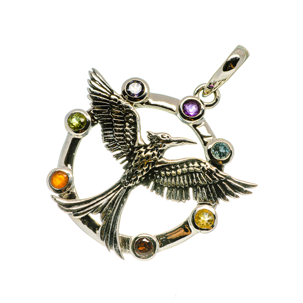 Multi-Stone Chakra Pendants handcrafted by Ana Silver Co - PD732835